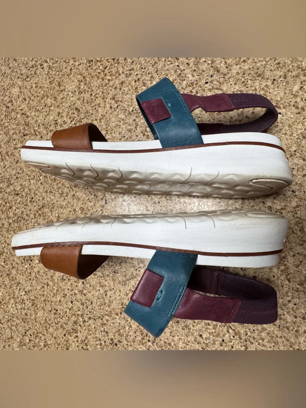Cole Haan ZeroGrand Women’s Casual Multi-Color Leather Slingback Sandals